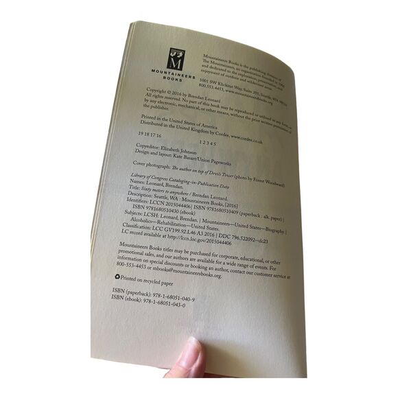 Backpacking Climbing Travel Hiking Outdoor Wilderness Novels Book Lot of 5 - Picture 12 of 16